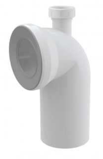 Колено для унитаза AlcaPlast 90° с присоединением A90-90P40